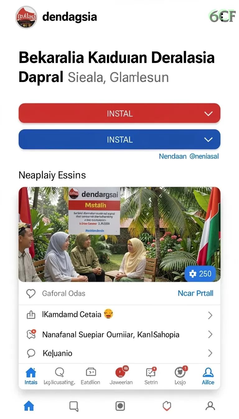 Cuplikan layar TIMUNMERAH — pengaturan akun